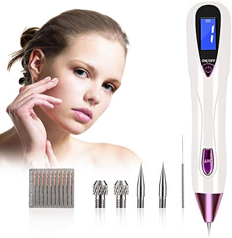 Skin Tag Repair Kit Multi Speed Adjustable Freckle & Tattoo Beauty Equipment Home USB Charging/LCD/Replaceable Needlele Models
