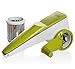 Rotary Cheese Grater - Nuts, Chocolate Grater with Dual Grating Cylinders