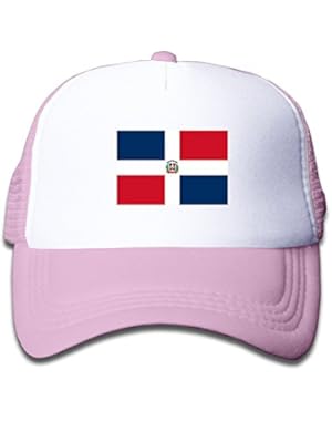 Dominican Republic Flag Adjustable Baseball Hats Summer Hats For Child One Size Fits Most
