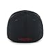 OTS NFL Arizona Cardinals Men's Wilder Center Stretch Fit Hat, Black, Medium/Large