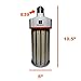 80W LED Corn Light Bulb, Large Mogul E39 Base, 11276 Lumens, 5000K, Replacement for 400W to 600W Equivalent Metal Halide Bulb, HID, CFL, HPS