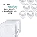 KiddyStar Premium Drool Bibs – Organic Cotton, 2 Layers, Absorbent, Adjustable, Soft Bandana Bibs for Toddlers