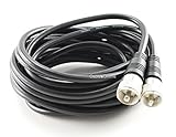 CablesOnline , 20ft RG8x Coax UHF (PL259) Male/Male 50 ohm Antenna Cable , R-U020
