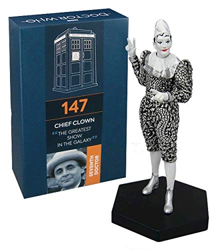 Official Licensed Merchandise Doctor Who Figurine Chief Clown Hand Painted 1:21 Scale Collector Boxed Model Figure #147