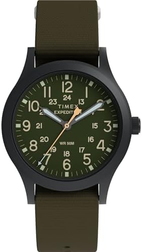 Amazon.com: Timex Unisex Expedition Field 36mm Watch - Green Strap