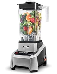 JAWZ High Performance - Precision Touch Variable Speed - Professional Grade Countertop Blender/Food Processor, 64 Ounce, Silver