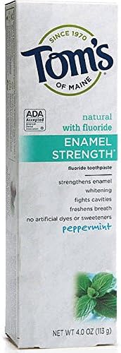 Tom's of Maine Enamel Strength Natural Toothpaste - 4 oz - Peppermint