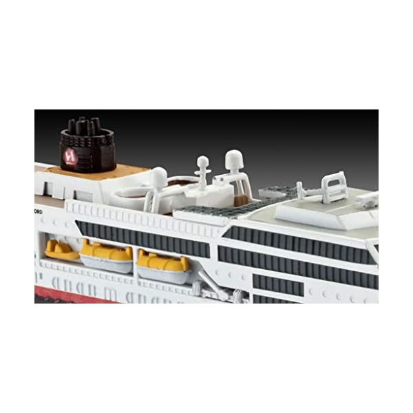 Revell 05692 Jubiläumsset HURTIGRUTEN 125th Anniversary originalgetreuer Modellbausatz für Einsteiger, mit Basis-Zubehör… – Bild 7