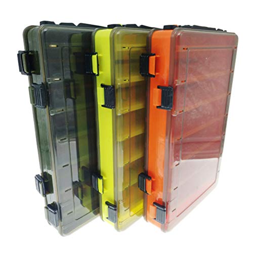 FEIDAjdzf Köderbox Doppelseitig Faltbare Köderbox zum Aufbewahren und Organisieren von Angelzubehör, Kunstködern, Haken… – Bild 5