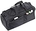 MIER Gym Bag for Women and Men Sports Duffle with Shoe Compartment, 21 Inches, Black