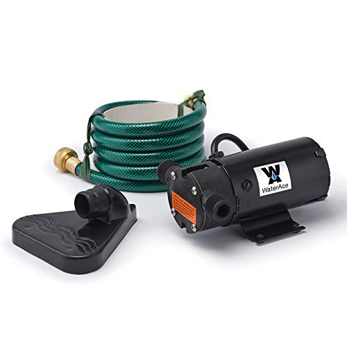 WaterAce WA61UP Transfer Pump, Black