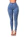 Xudom Womens Skinny Jeans Leggings High Waisted Stretch Denim Butt Lift Pencil Jeggings