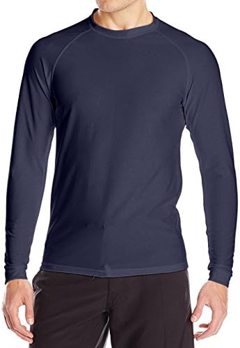 Loose Fit Swim Shirts For Men - Long Sleeve UV 50 + Sun Protection Swimwear - Play In The Sun All Day With No Sunburn - The Softest Most Comfortable Swimming Clothing (Charcoal Gray, Medium)