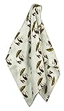 Milkbarn Bamboo and Cotton Swaddle - Blue Panda
