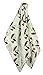 Milkbarn Bamboo and Cotton Swaddle - Blue Panda
