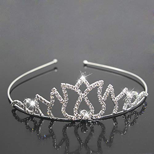 Bridal Princess Crown Wedding Tiaras Hair Jewelry Rhinestone Girls Children Tiara Hair Accessories 2