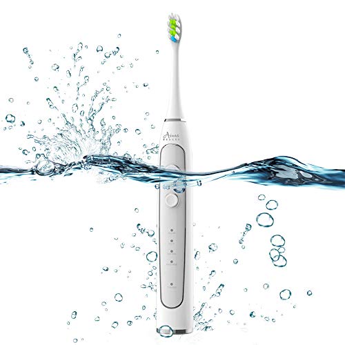 Electric Toothbrush Rechargeable Sonic Toothbrush for Kids and Adults, Smart Timer, 30 Days Battery Life Electric Toothbrushes with UV Sanitizer Travel Charging Case