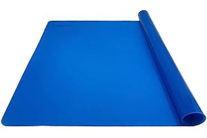 Silicone Baking Mat for Dough Rolling Pastry Mat Large Nonstick and Nonskid Heat Resistent, Countertop Protector, Dining Tabl