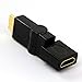 ANRANK AK360901HD HDMI Male to Female Adapter Converter Connector for HDTV DVD Projector Monitor, 90-360 Degree(Black)