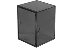 Ultra Pro Eclipse 2-Piece Deck Box: Smoke Grey - For Pokemon Game, MTG, Baseball, Basketball, Football Card and other Trading Cards or Board Games Storage