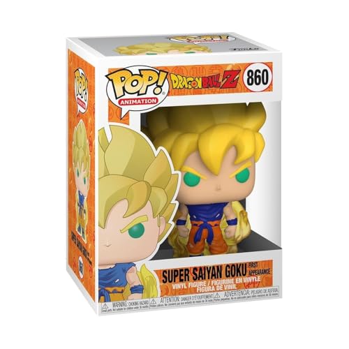 Funko Pop Animation: Dragonball Z - Super Saiyan Goku - (First Appearance) - Dragon Ball - Collectable Vinyl Figure - Gift Idea - Official Merchandise - Toys for Kids & Adults - Anime Fans
