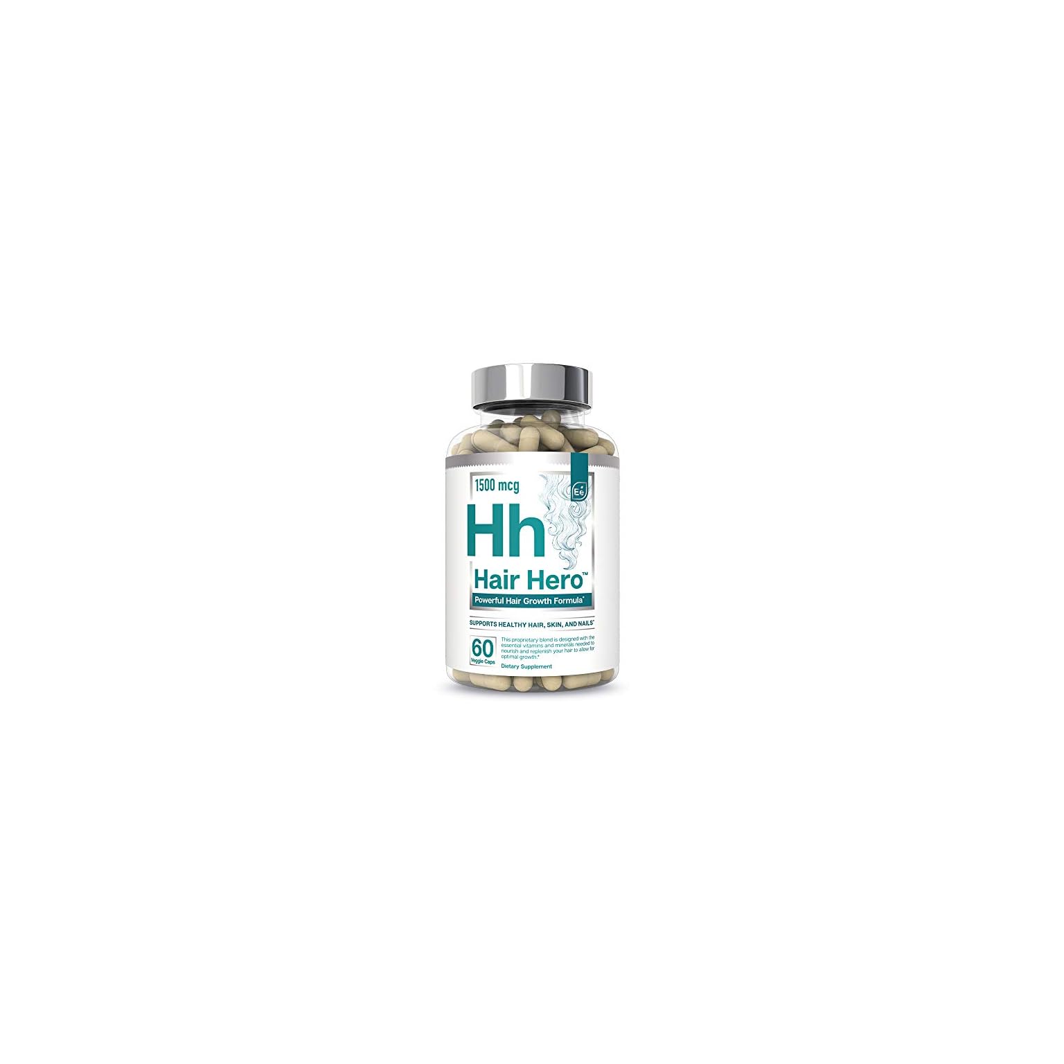 Hair Hero Hair Supplement for Women and Men Powerful Hair Vitamin