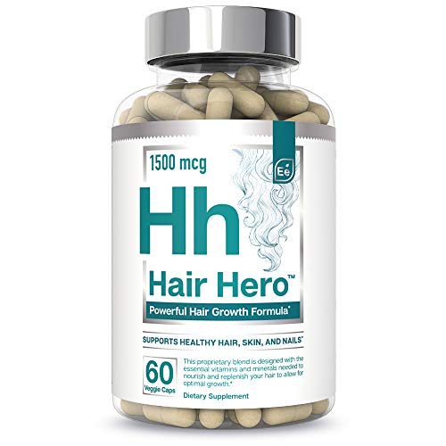 Hair Hero Hair Supplement for Women and Men Powerful Hair Vitamin