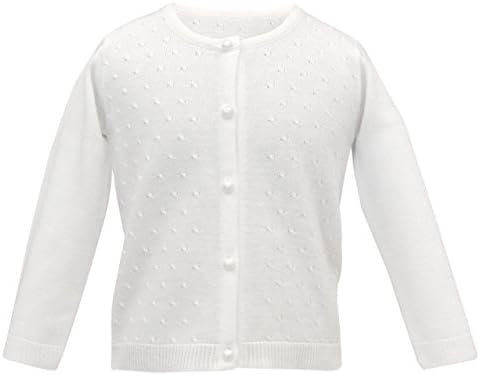 De Poupee Baby Girls' Knit Cardigan Sweater 9-12 Months