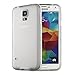 Ailun Phone Case Compatible with Galaxy S5 Shock-Absorption Bumper Ultra Slim TPU Cover Anti-Scratches Oil Stains Fingerprints Siania Retail Package Crystal Clear for Galaxy S5 i9600