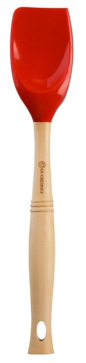 Le Creuset 93007603060002 Silikon-Accessoires Kochlöffel, kirschrot