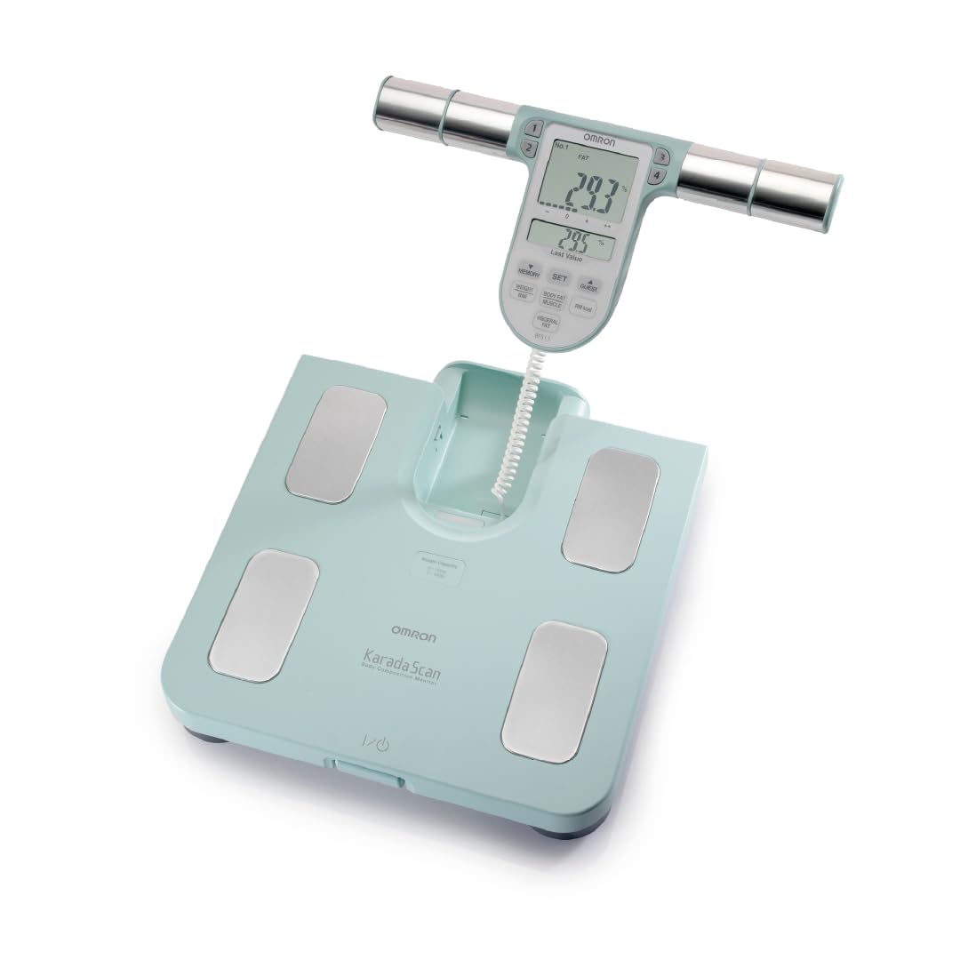 OMRON BF511 Full Body Composition Monitor with 8 Sensors - Tracks Weight, Body Fat, BMI, and More - Family-Friendly Scale (from 6 Years) - 150 kg / 330 lbs Capacity โ image 1