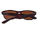 MERRY'S Polarized Unisex Shades Sunglasses for Men Vintage Polarized Sun Glasses S683(Brown, 53)
