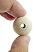 R.FLOWER Natural Wood Beads Round Ball Wooden Loose Beads Unfinished Wood Spacer Beads for Craft-making 50pcs (25mm)