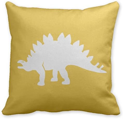 Handyou Dino Dinosaurs Square Throw Pillow Covers 18" x 18"