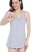 Intimate Portal Women Snuggle-Touch Cotton Maternity Nursing Cami Tank Gray L