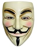 Yonger V for Vendetta Mask Guy Fawkes Anonymous fancy Cosplay costume Yellow