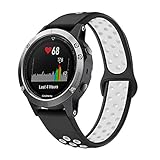 Sycreek Compatible Garmin Fenix 5 Band, Quick Fit Release 22mm Soft Silicone Sport Replacement Band for Garmin Fenix 5/Forerunner 935/Aproach S60/Quatix 5/Fenix 5 Plus/Instinct Smart Watch 2019 New