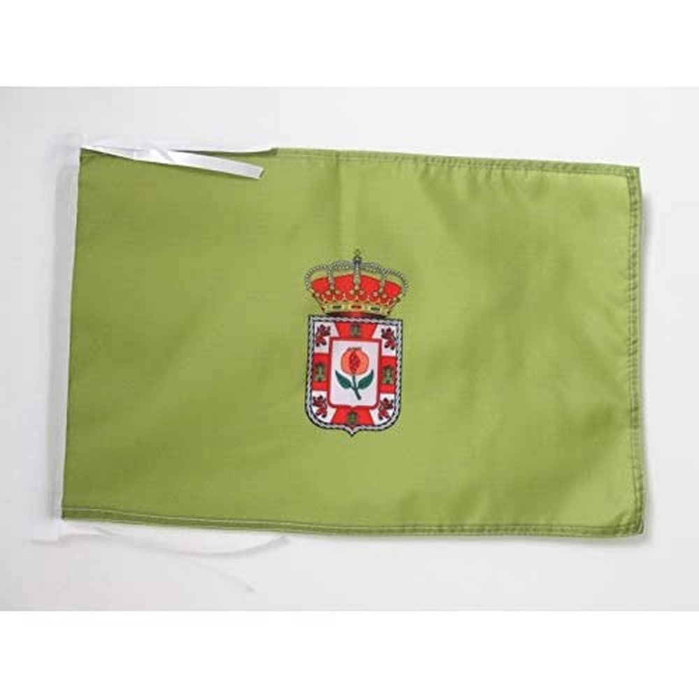 AZ FLAG - Province of Granada Flag - 18'' x 12'' - 100% Polyester Granada Small Banner with Two Cords - Fade Resistant - Vivid Colors - 18x12 in - 45x30 Cm — image 1
