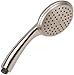 High Flow Handheld Shower Head - Great Water Pressure In Hand Held Showerhead - Indoor And Outdoor Modern Bath Spa Fixture - Aqua Elegante - Brushed Nickel