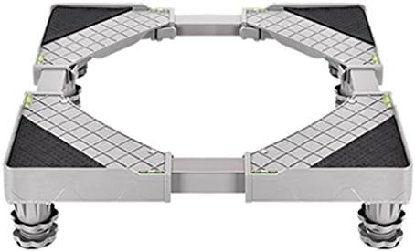 Washing Machine Base WSSF Universal Adjustable Appliances Non-slip Durable Bracket Tray Multifunction Moveable Heighten Refrigerator,Tumble Dryers & Freezers Stand Style Optional