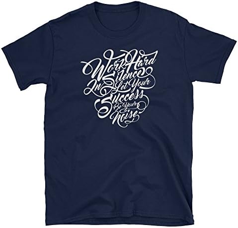 Prnnt Work Hard In Silence Let Your Success Be Your Noise Frank Ocean Inspirational Short-Sleeve Unisex T-Shirt
