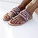 Hotkey 2020 Women New Comfy Wide Width Plat Sandals Shoes Summer Casual Beach Travel Slipper Shoes Boho Flip Flop Hot Pinkthumb 2