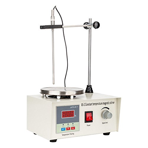 New Magnetic Stirrer Hotplate Digital Magnetic Mixer Heating Control 110V 50HZ - Thumbnail 5
