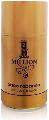 PACO RABANNE - 1 MILLION desodorante stick - 75 gr, White/Opulent Garden, 75 ml (Pack of 1)