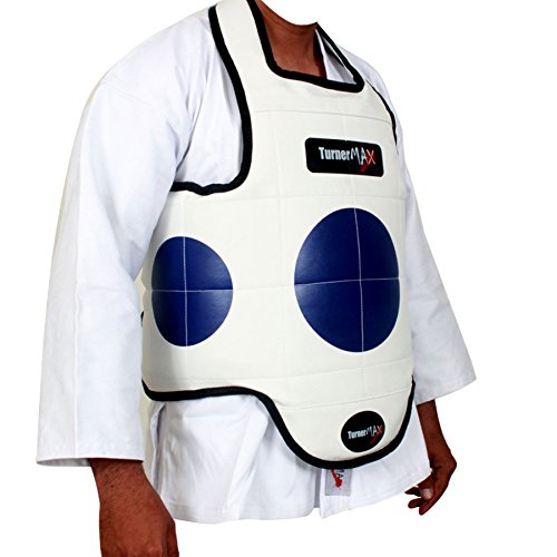 TurnerMAX Chest Guard karate Protector Karate Body Armour Rib MMA