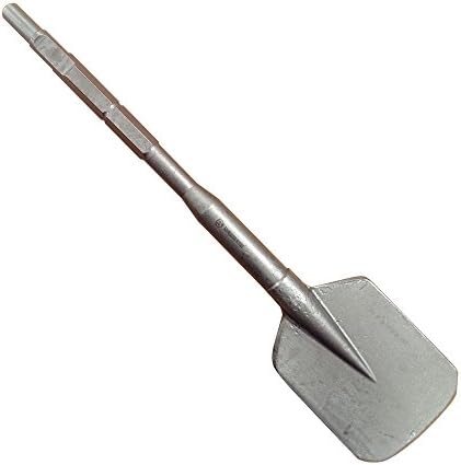 Superior Steel SC8822 6 Inch x 4-1/2 Inch Square Clay Spade Round Hex/Spline Hammer 19 Inch Long