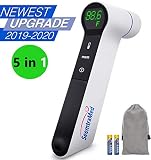 Baby Thermometer - Infant Thermometer for Fever - Forehead Ear Thermometer - Temporal Thermometer - Digital Thermometer Medical - No Touch Tympanic Thermometer for Newborn Kids Children Toddler Adult
