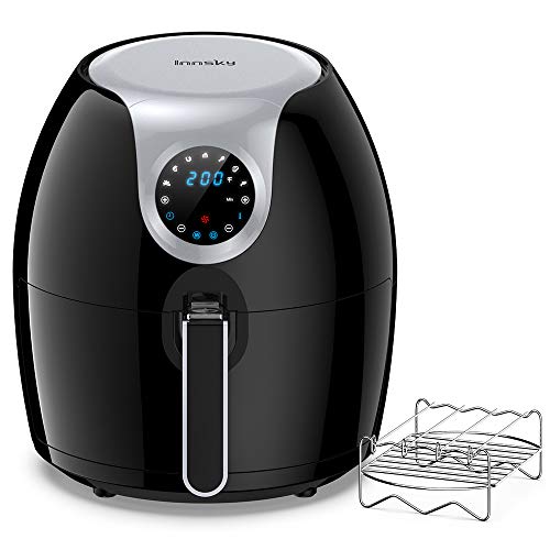 Innsky 55PA1US air fryer, 6.3 QT, Black Pricepulse