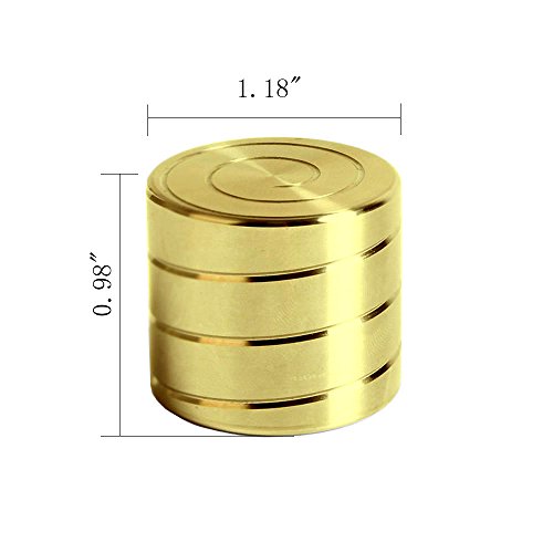 DODOMAGXANADU Vortecon Kinetic Spinning Desk Toy Anxiety Relief Fidget Toys with Mesmerizing Motion Creates a Mind-bending Optical illusion of Continuously Flowing Helix (Golden)