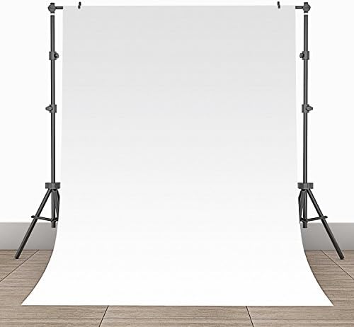 Happyjoy 5x10ft/1.6x3.2m Photography Backdrop Background Screen Photo Studio NonWoven White